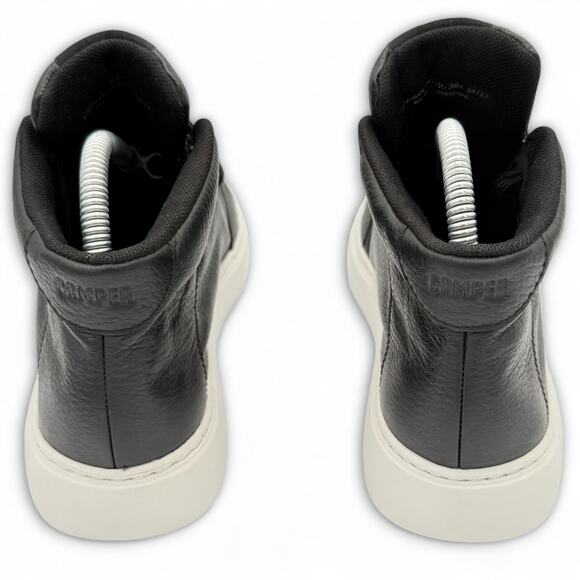 RARE Camper High Top Sneakers Runner K21 38 Black White Streetwear K400648-02 - Picture 4 of 9